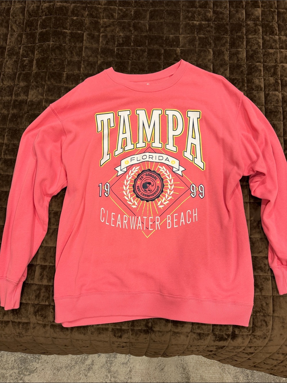 Hollister Bright Pink Crewneck Sweatshirt